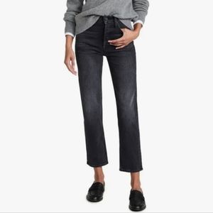 MOTHER The Tomcat High-Rise Straight Jeans 26 LIES LIES LIES